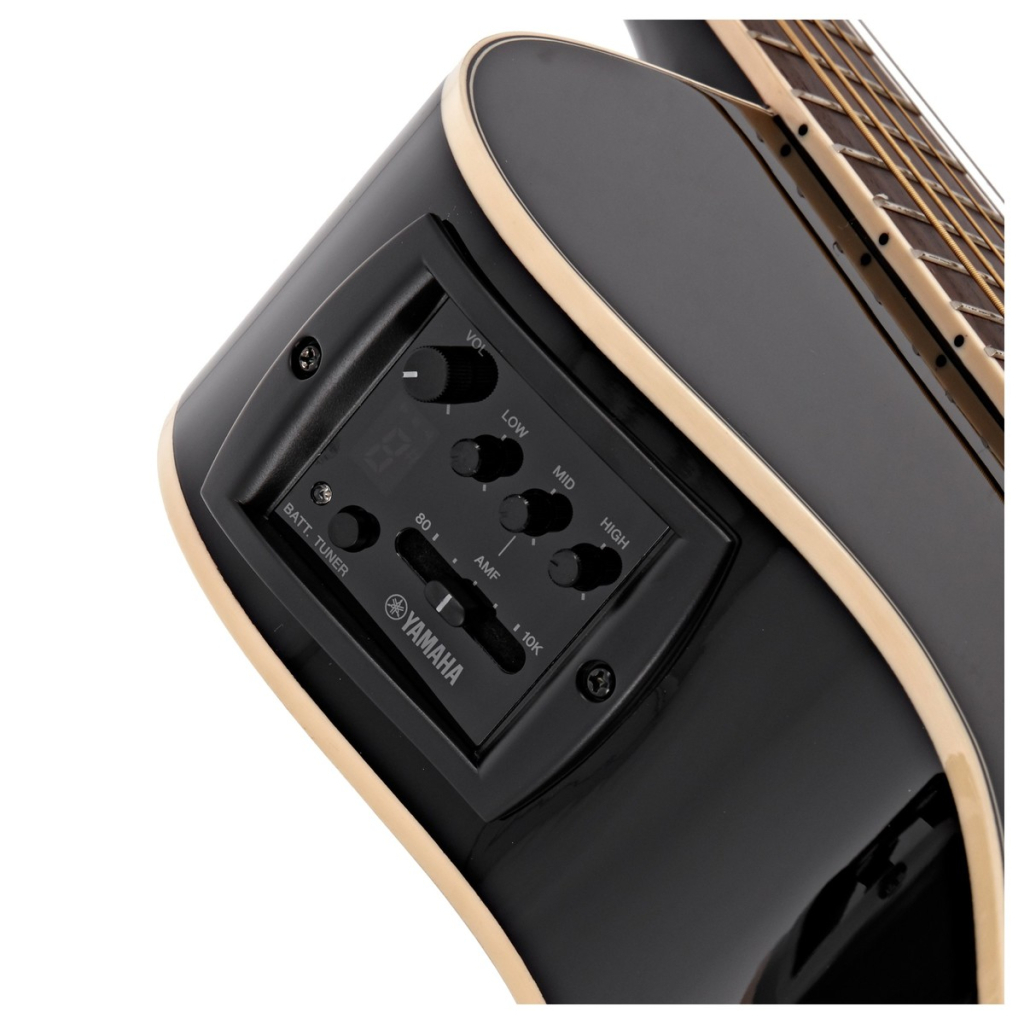 Гітара електроакустична Yamaha APX600 Black - зображення 4