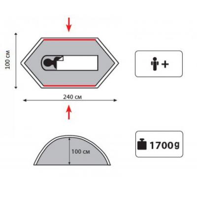 Намет Tramp Hurricane (TLT-025) - зображення 2