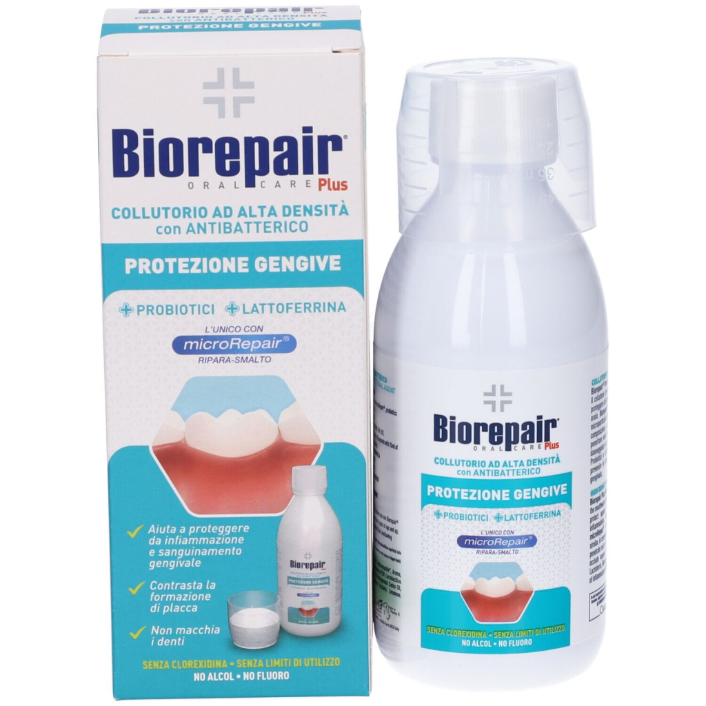 Ополіскувач для порожнини рота Biorepair Plus Інтенсивне лікування 250 мл (8017331072561) - зображення 1