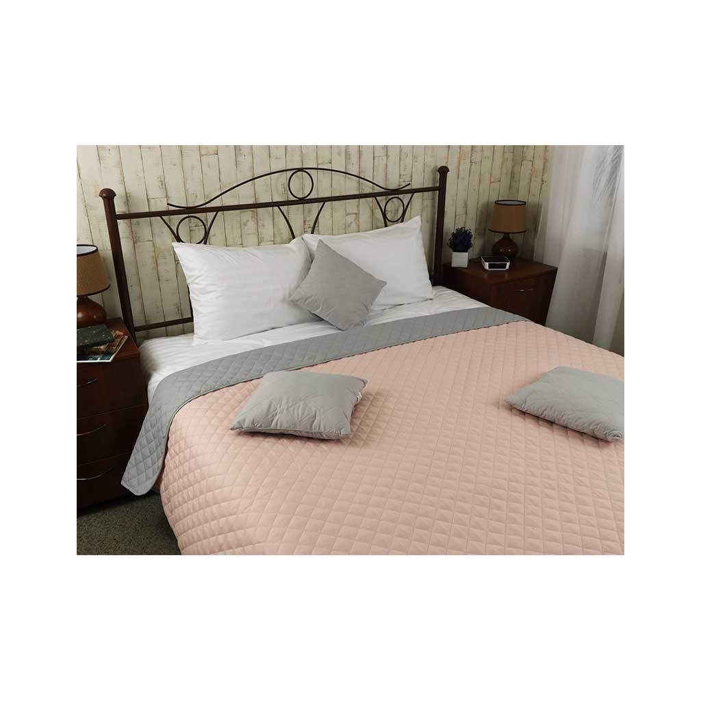 Подушка Руно декоративна Сірий ромб 40х40 (311.52_сірий ромб) - зображення 2