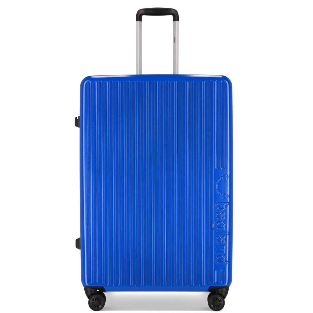 Валіза Bagland Wave велика 104 л синя (1143321838) - зображення 1