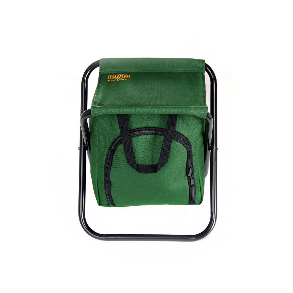 Стілець складаний СИЛА 27х32х33 см сталевий каркас D16mm з термосумкою (960767) - зображення 4