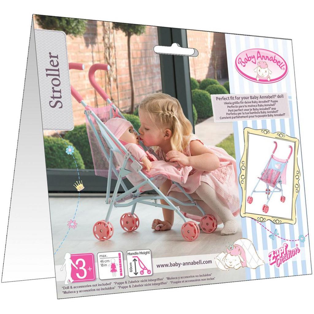 Коляска для ляльок Zapf Чудова прогулянка складана, зі сумочкою (1423570) - зображення 5