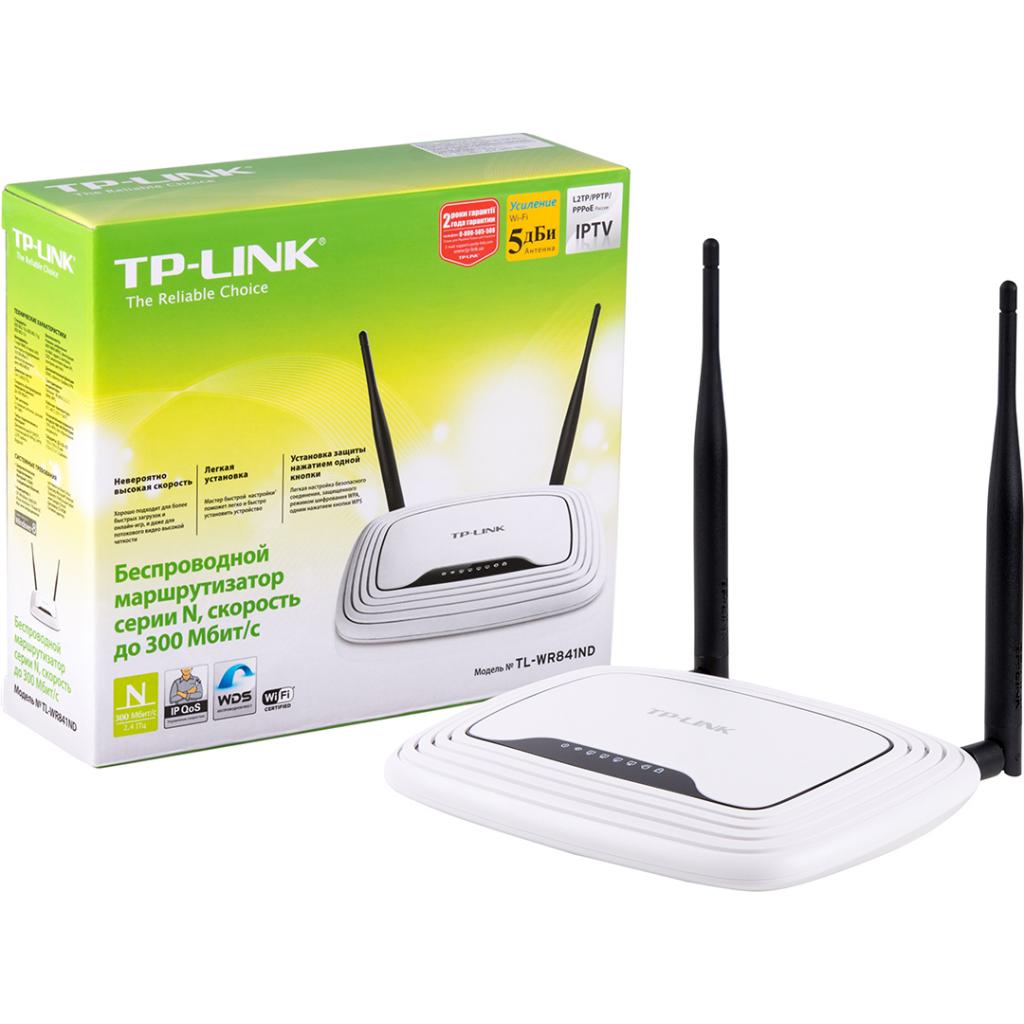Маршрутизатор TP-Link TL-WR841ND - зображення 1