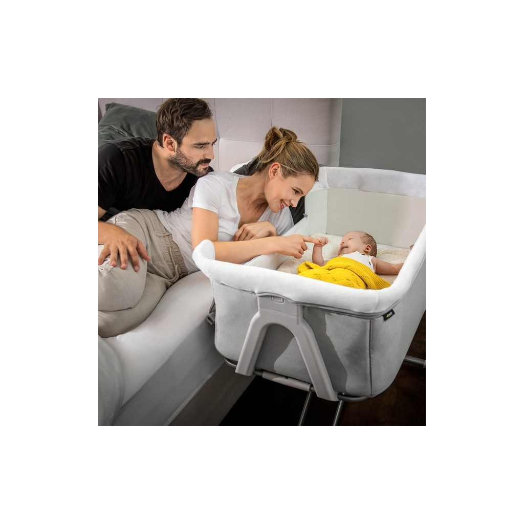 Ліжечко Hauck Face to Me 2 Melange Grey (60853-1) - зображення 12