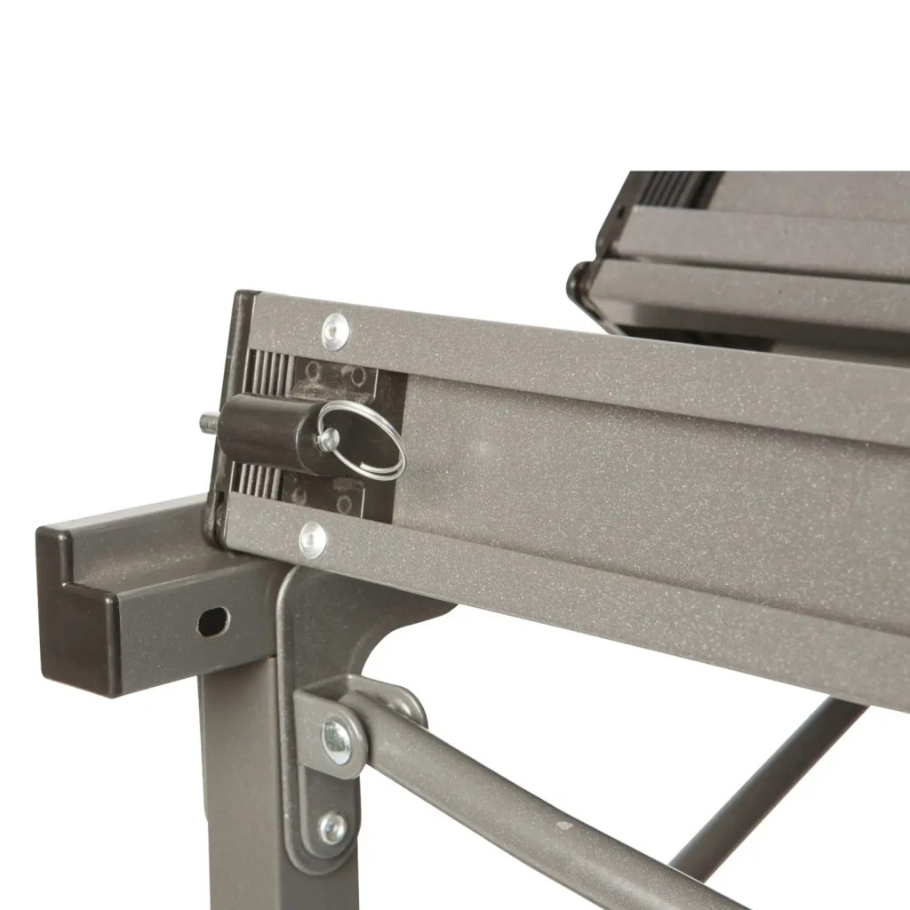 Туристичний стіл Bo-Camp Laminated Solid 105 x 70 см Чорний (1404436) (DAS301533) - зображення 10