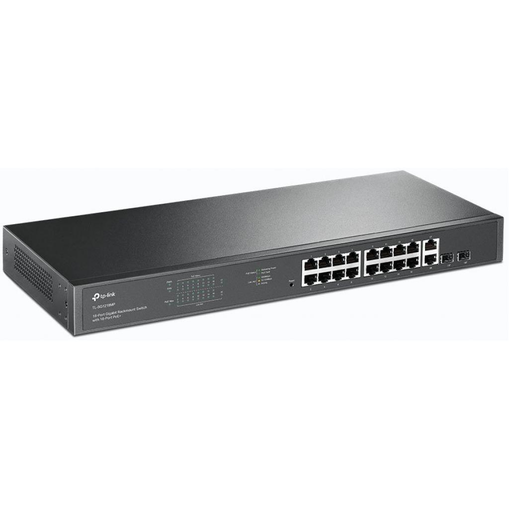 Комутатор мережевий TP-Link TL-SG1218MP - зображення 2