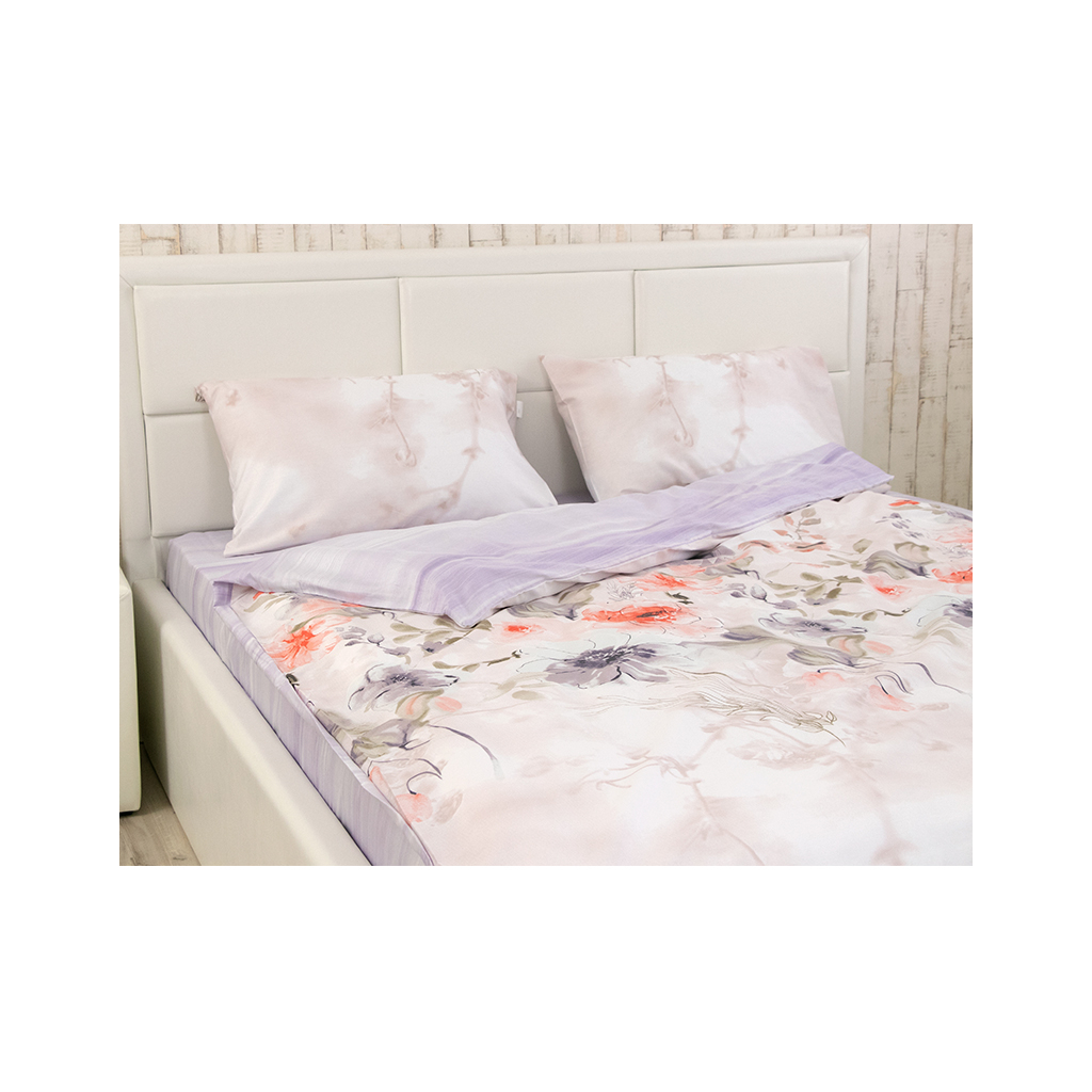 Постільна білизна Руно Flowers maxi сатин набивний полуторний (К_677.137А_Flowers) - зображення 2