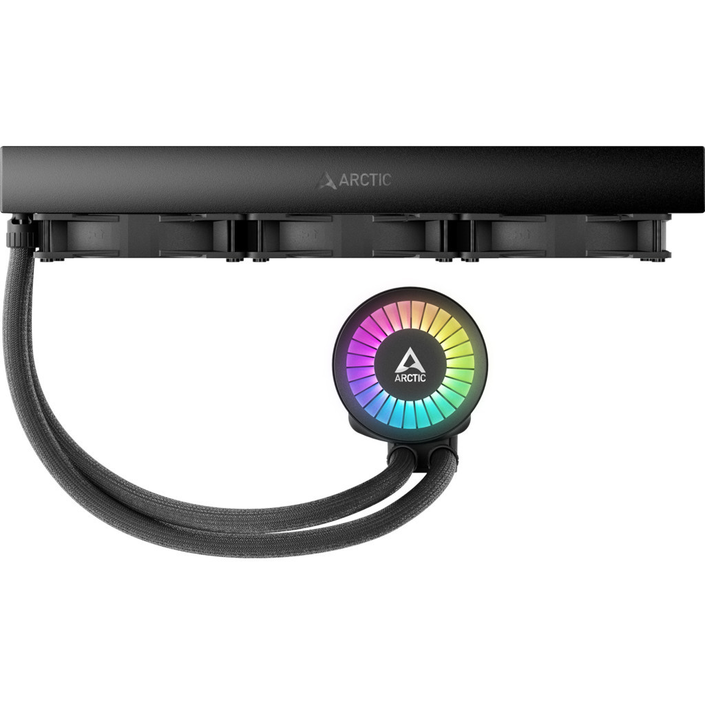 Система рідинного охолодження Arctic Liquid Freezer III - 360 A-RGB Black (ACFRE00144A) - зображення 3