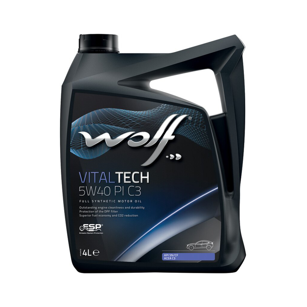 Моторна олива Wolf VITALTECH 5W40 PI C3 4л (8302916) - зображення 1
