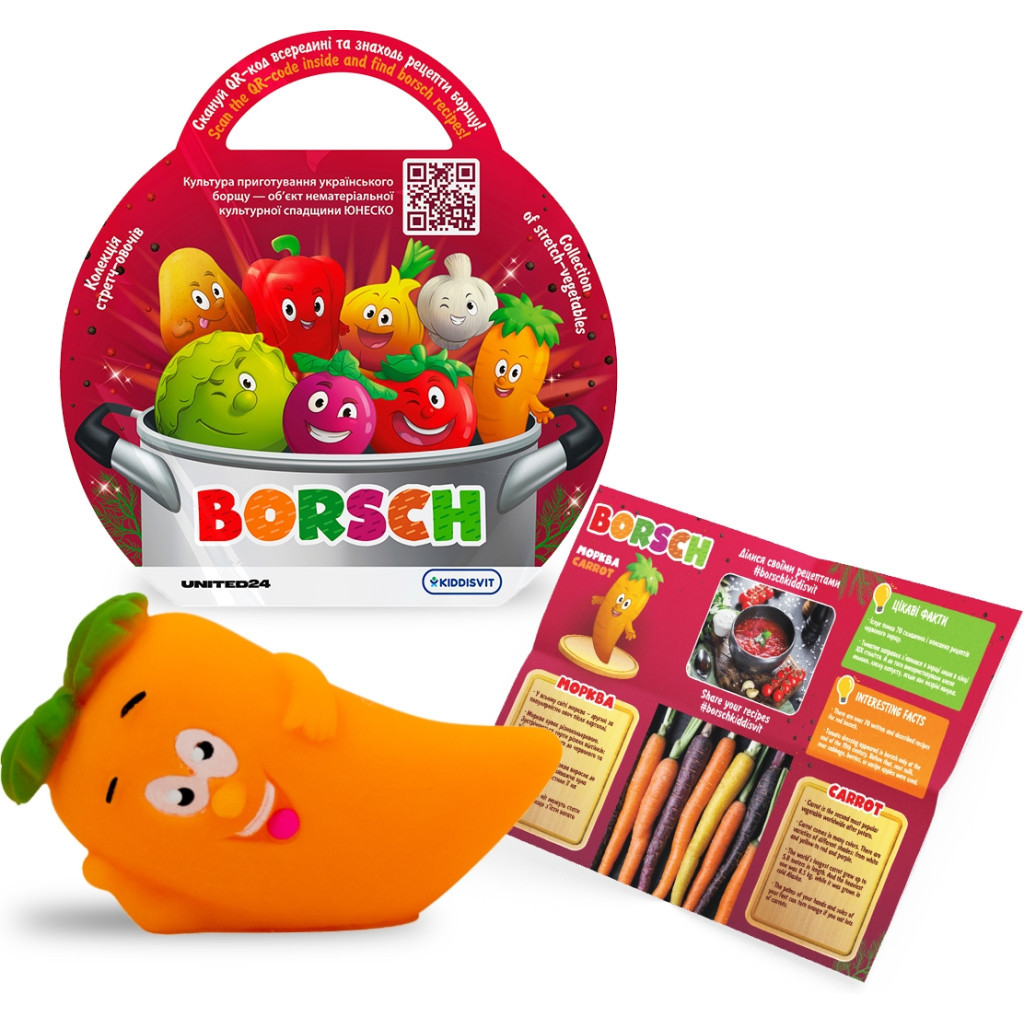 Антистрес Borsch сюрприз у вигляді овочу 8 шт на дисплеї (41/CN23-CDU) - зображення 8