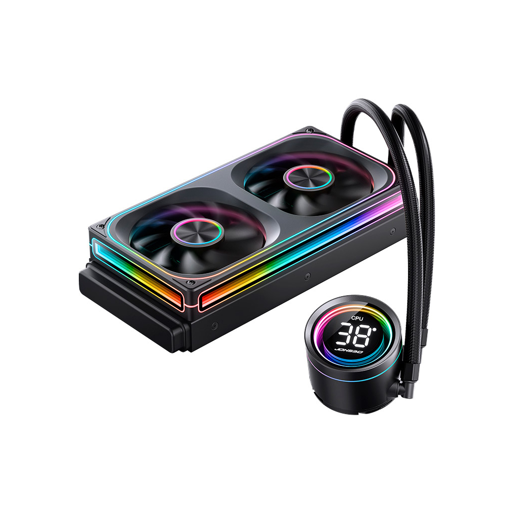 Система рідинного охолодження JONSBO TH-240 Black - зображення 3