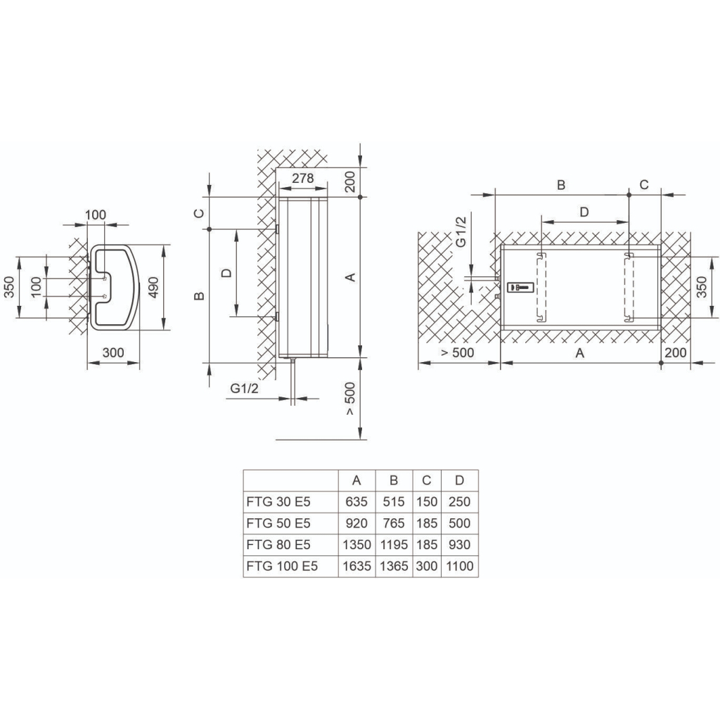 Бойлер TIKI Supr F 100 (FTG100E5SUPR_TIKI) (700154) - зображення 2