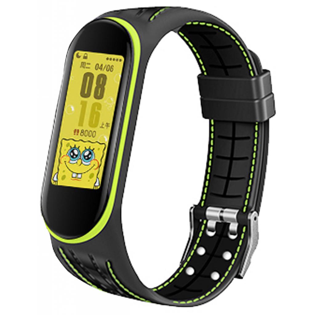 Ремінець до фітнес браслета BeCover Lattice Style для Xiaomi Mi Smart Band 5 Green (705160) - зображення 1