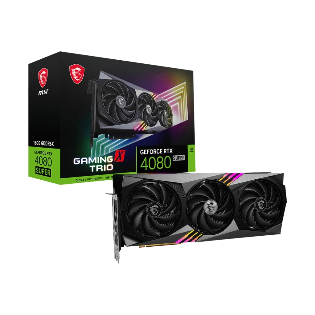 Відеокарта MSI GeForce RTX4080 SUPER 16GB GAMING X TRIO (RTX 4080 SUPER 16G GAMING X TRIO) - зображення 5