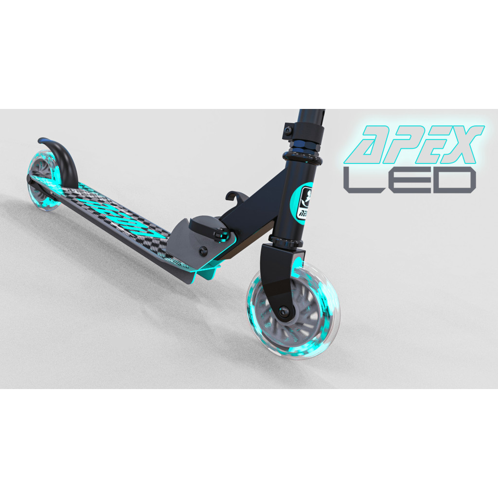 Самокат Neon Apex LED Сірий (NS32E4) - зображення 7