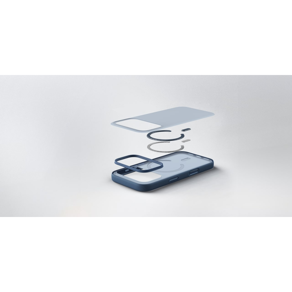 Чохол до мобільного телефона Belkin Magnetic Protective Grip iPhone 17 Pro Navy (MSA035HQNY) - зображення 10