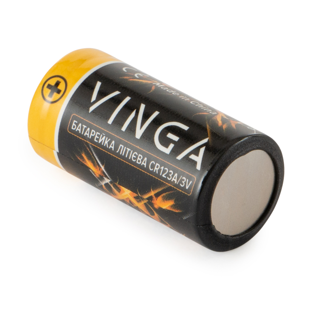 Батарейка CR123A Lithium Vinga (VJLBCR123A1) - зображення 4