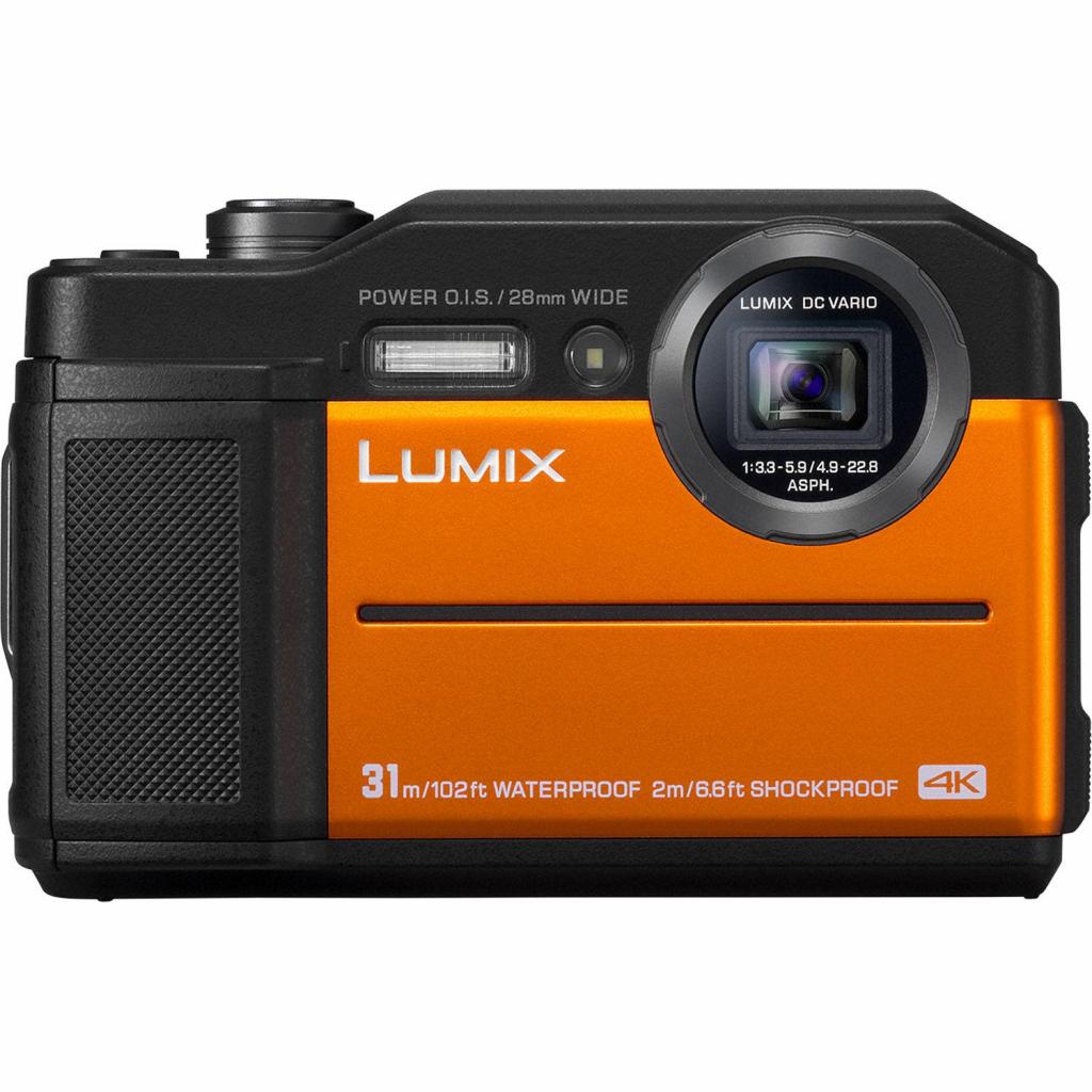 Цифровий фотоапарат Panasonic LUMIX DC-FT7 Orange (DC-FT7EE-D) - зображення 2