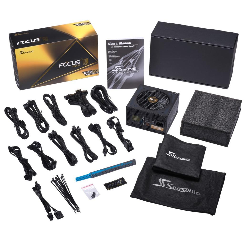 Блок живлення Seasonic 850W (SSR-850FX FOCUS Gold) - зображення 8