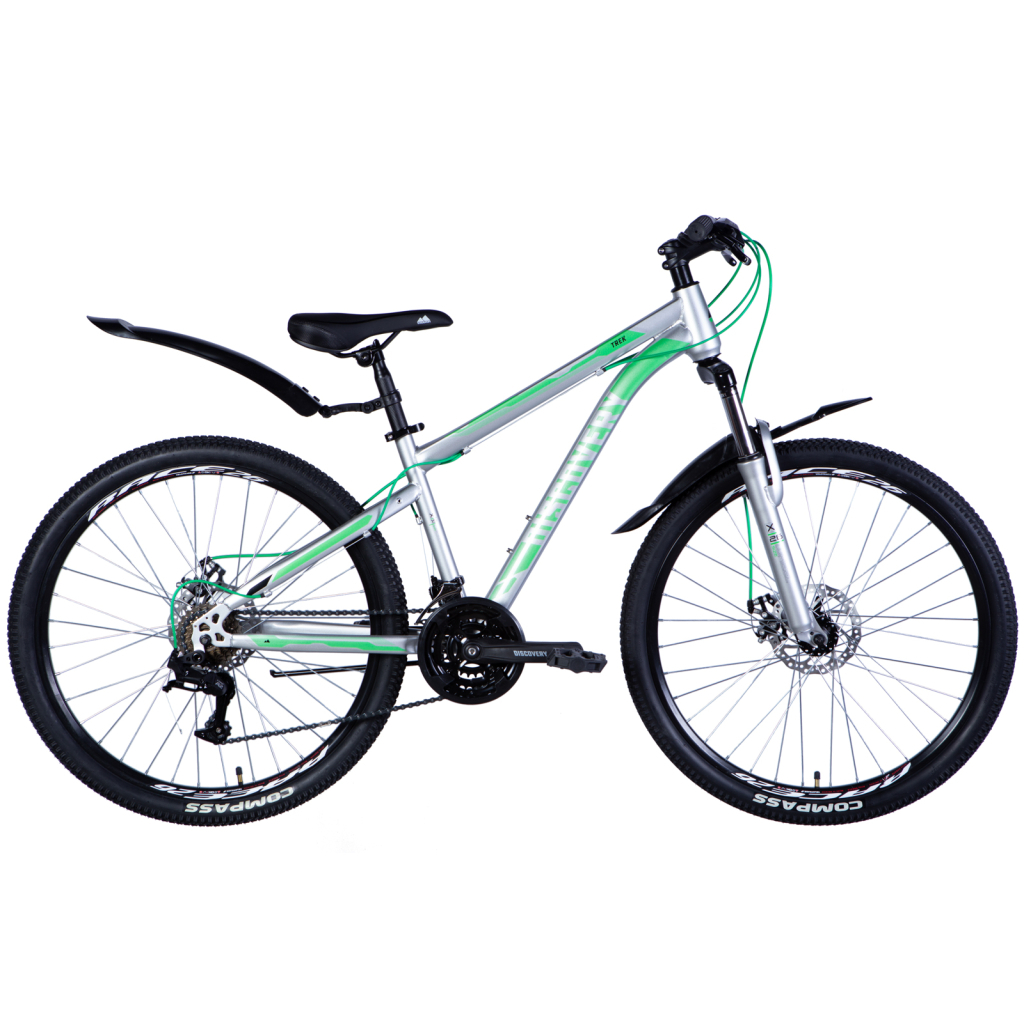 Велосипед Discovery 26" Trek AM DD рама-15" St срiблястий 2024 (OPS-DIS-26-557) - зображення 1