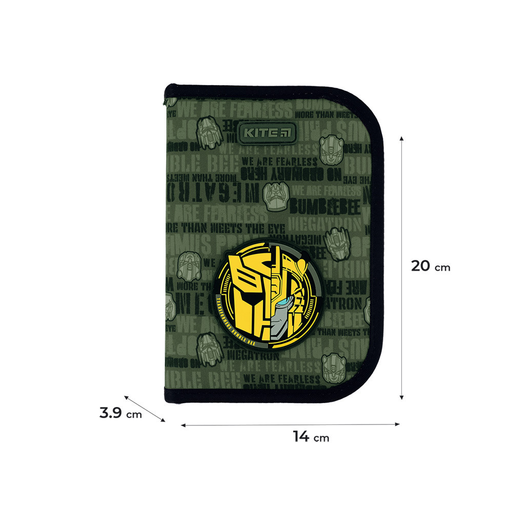 Пенал Kite Transformers 622, 1 відділення, 2 відвороти (TF24-622) - зображення 2