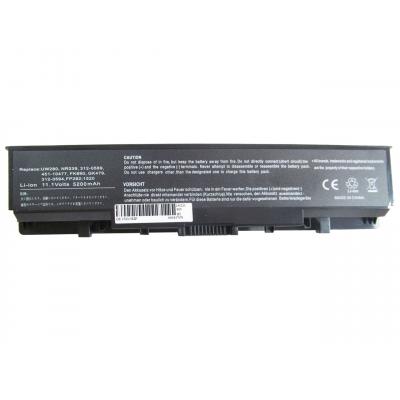 Акумулятор до ноутбука AlSoft Dell Inspiron 1520 GK479 5200mAh 6cell 11.1V Li-ion (A41037) - зображення 1