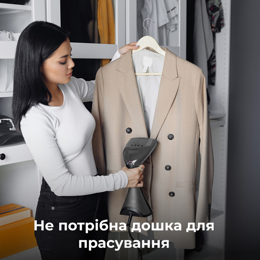 Відпарювач для одягу AENO GS1 (AGS0001) - зображення 7