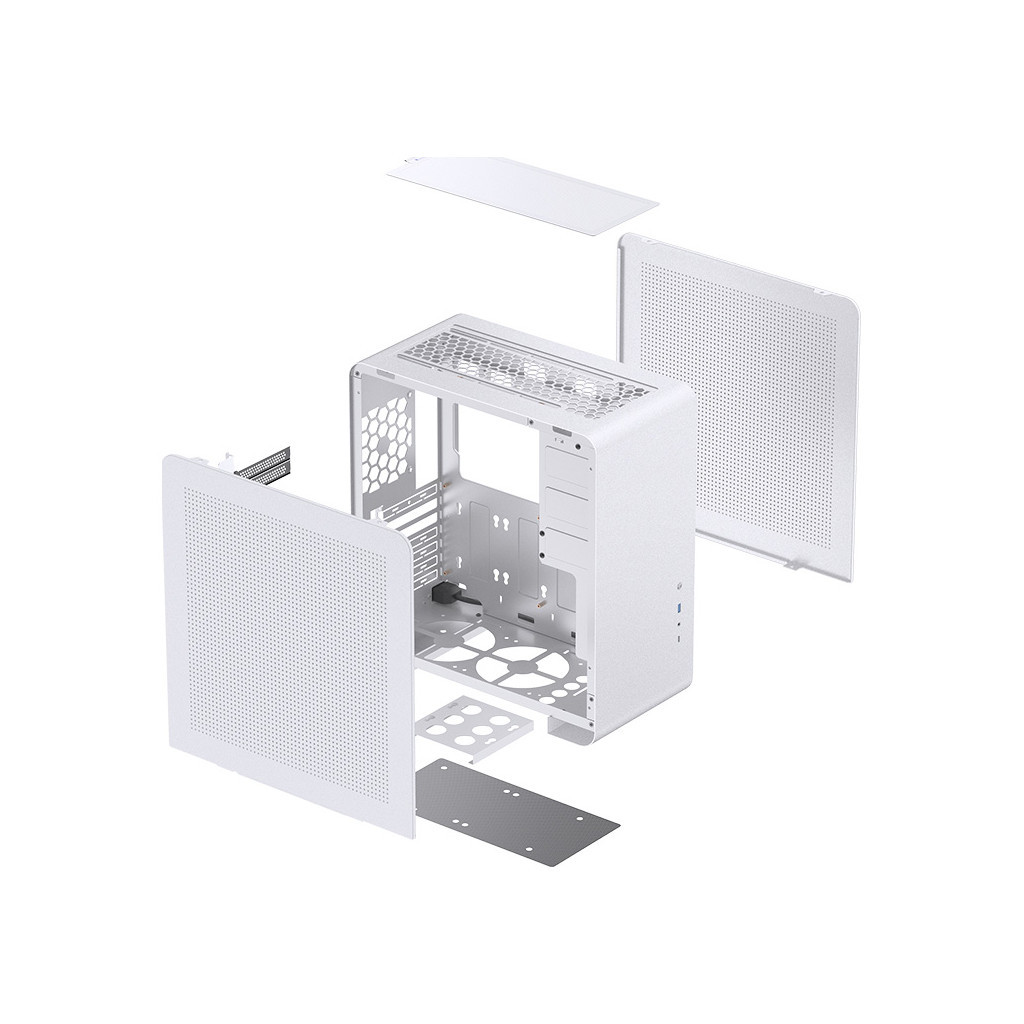Корпус JONSBO U4 PRO MESH White - зображення 9