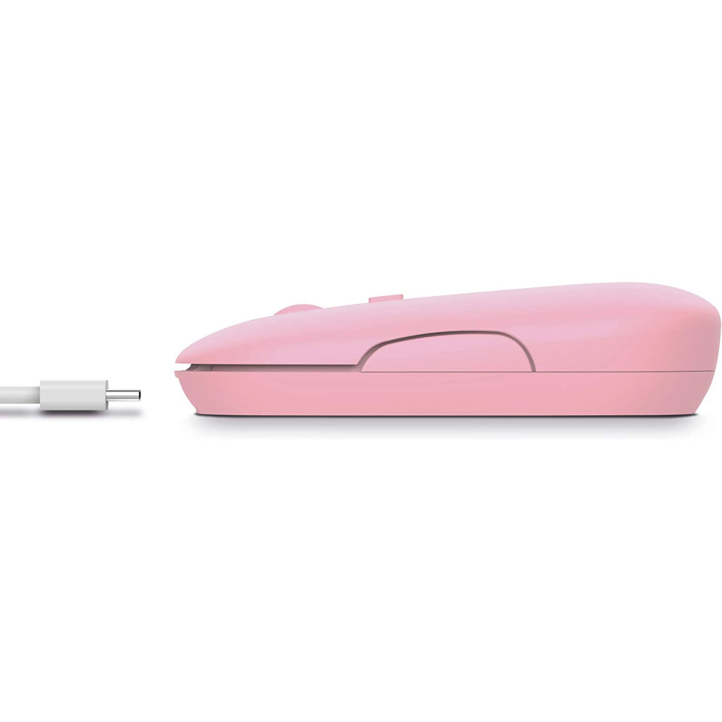Мишка Trust Puck Wireless/Bluetooth Silent Pink (24125) - зображення 6