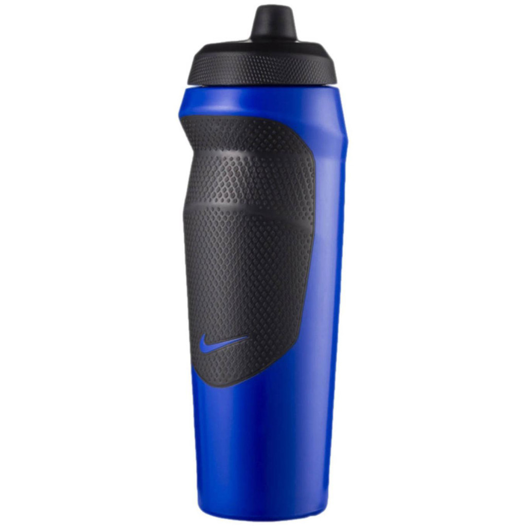 Пляшка для води Nike Hypersport Bottle 20 OZ синій, чорний 600 мл N.100.0717.448.20 (887791360274) - зображення 1