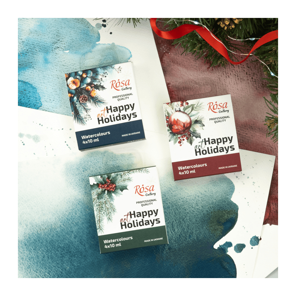 Акварельні фарби Rosa Gallery Special Edition 2, 4 кольори по 10 мл (4823098546733) - picture 7