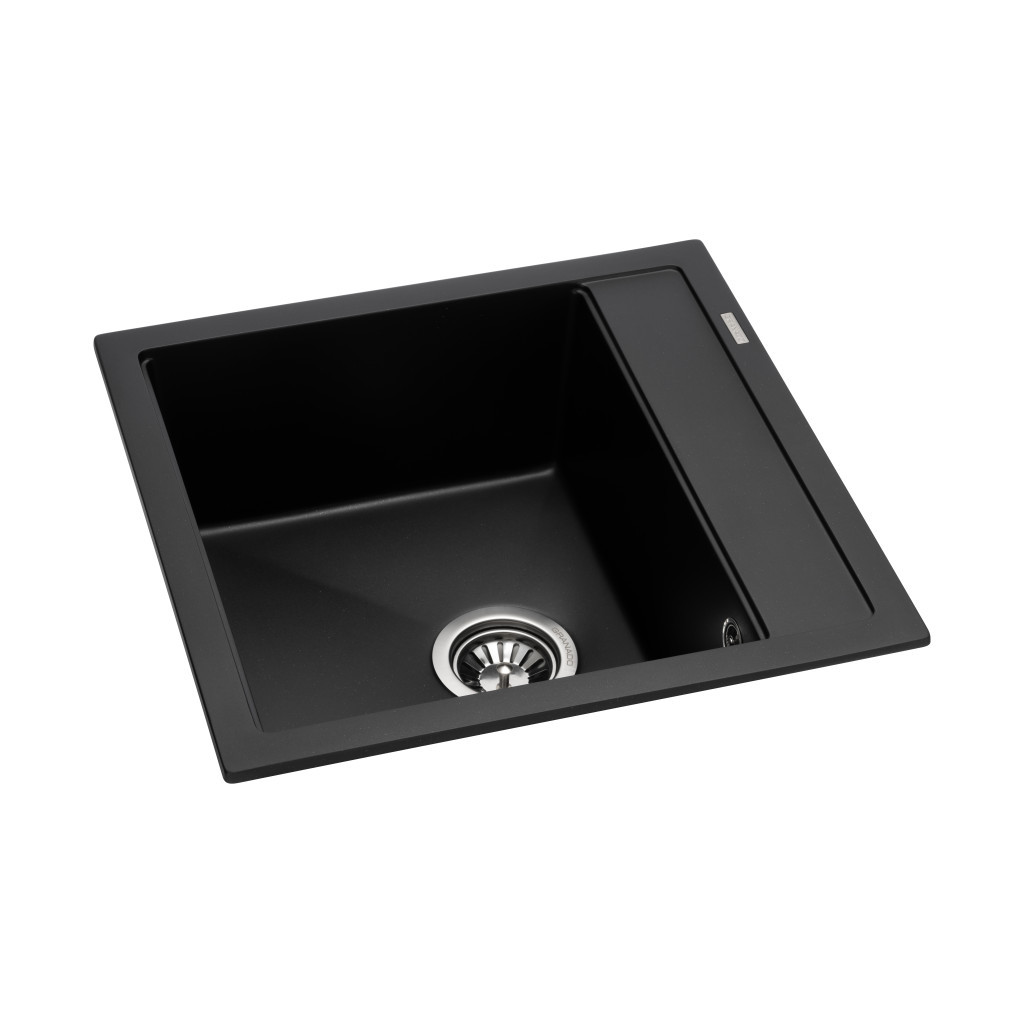 Мийка кухонна GRANADO MERIDA black shine (gr0301) - зображення 2