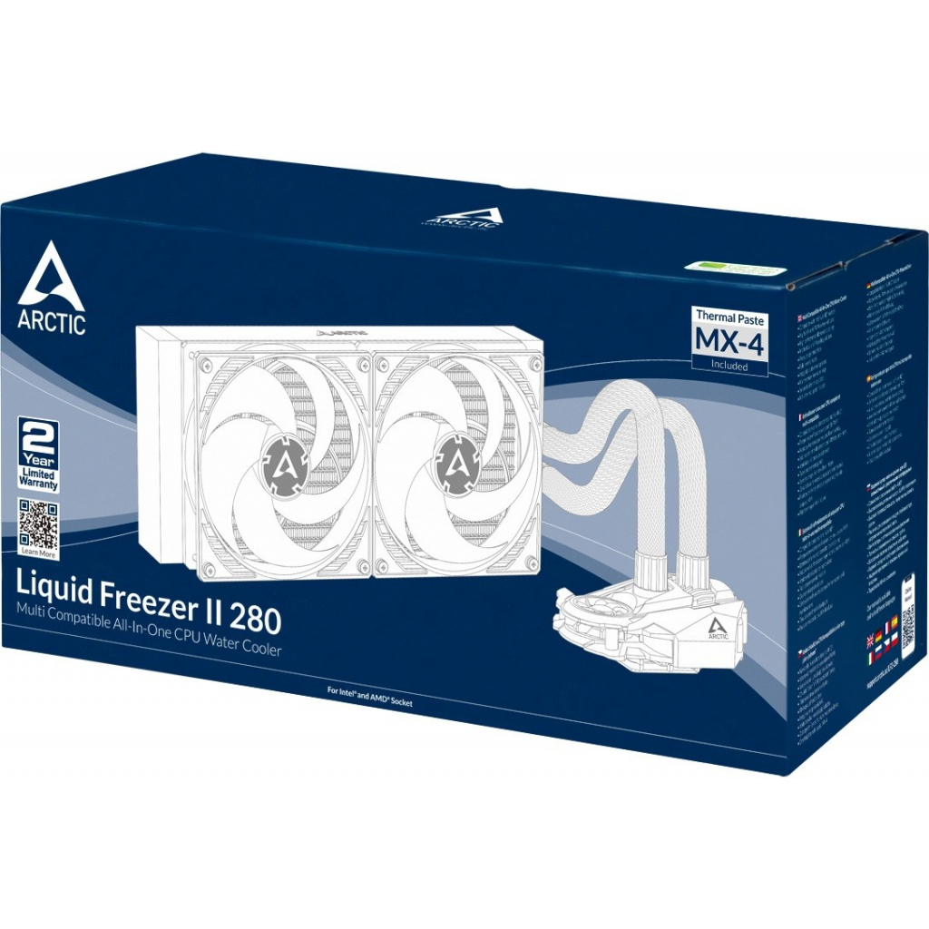 Система рідинного охолодження Arctic Liquid Freezer II 280 (ACFRE00066B) - зображення 7