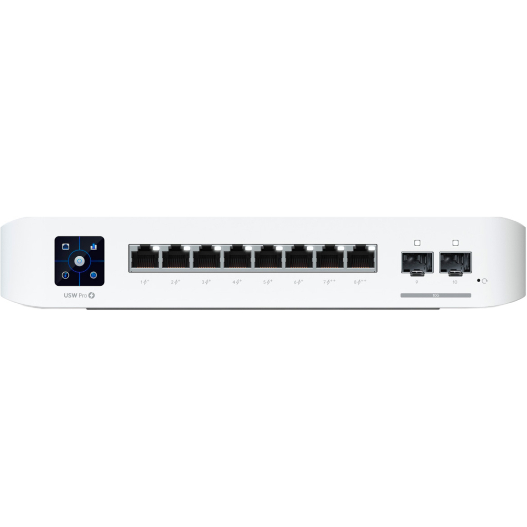 Комутатор мережевий Ubiquiti USW-PRO-8-POE - зображення 2
