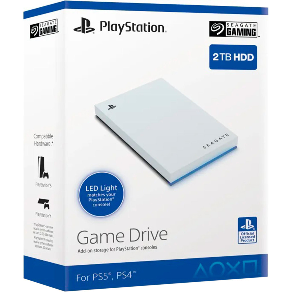 Зовнішній жорсткий диск 2.5" 2TB Game Drive for PlayStation 5 Seagate (STLV2000201) - изображение 7