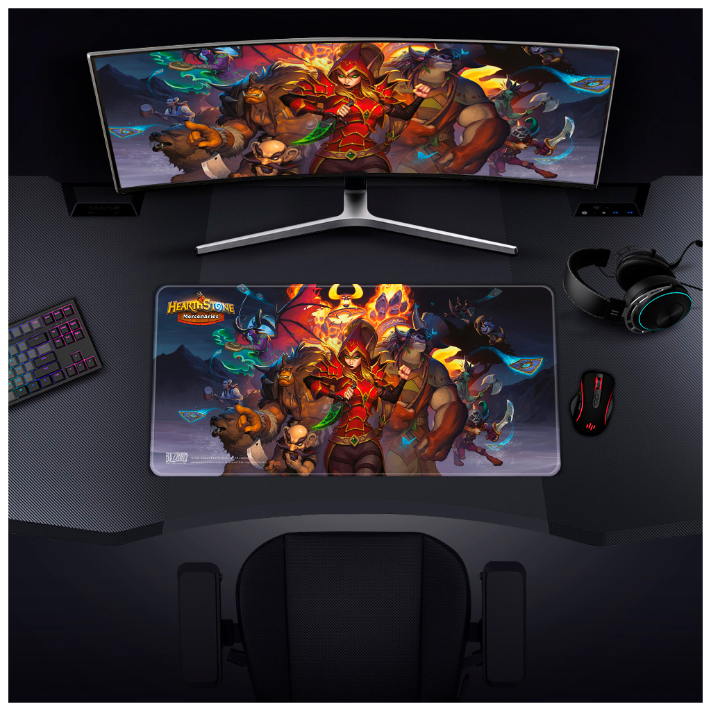 Килимок для мишки Blizzard Heartstone Mercenaries XL Speed (FBLMPHSMERCEN21XL) - зображення 4
