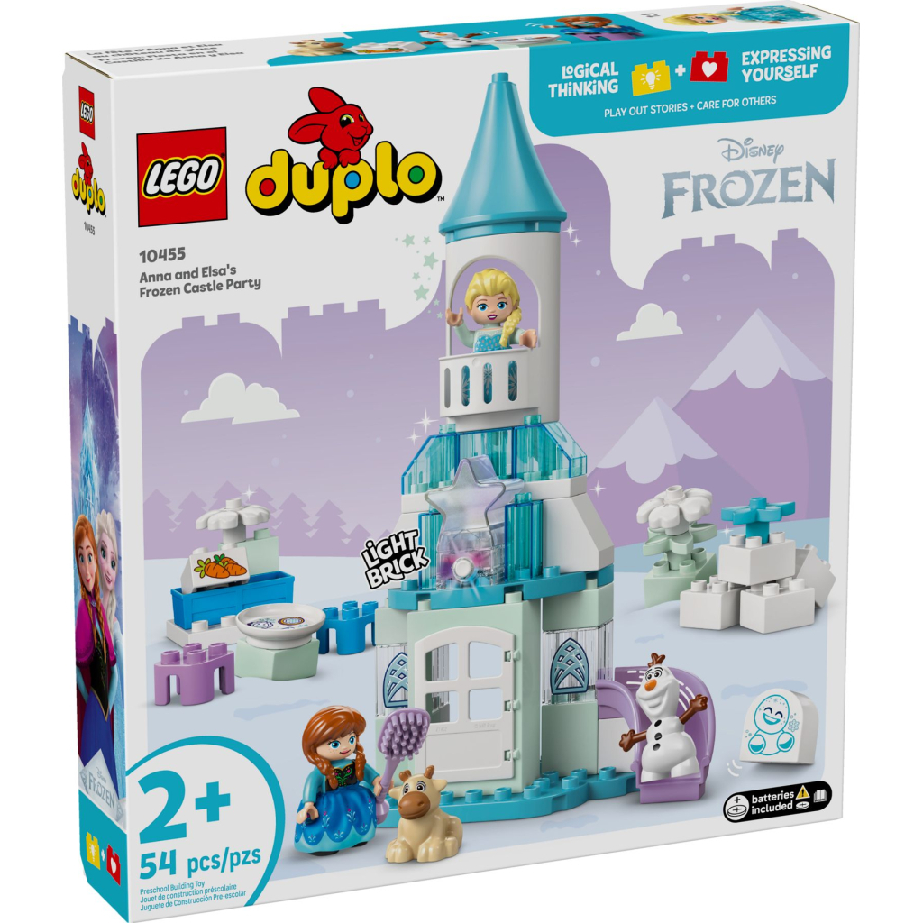 Конструктор LEGO DUPLO Disney Вечірка в крижаному палаці Ельзи та Анни (10455) - зображення 1