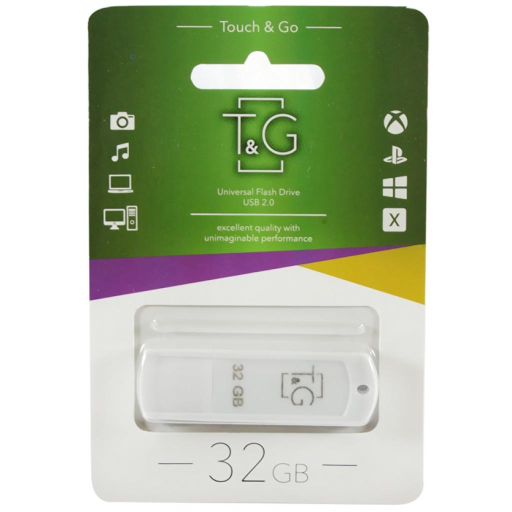 USB флеш накопичувач T&G 32GB 011 Classic Series White USB 2.0 (TG011-32GBWH) - зображення 1