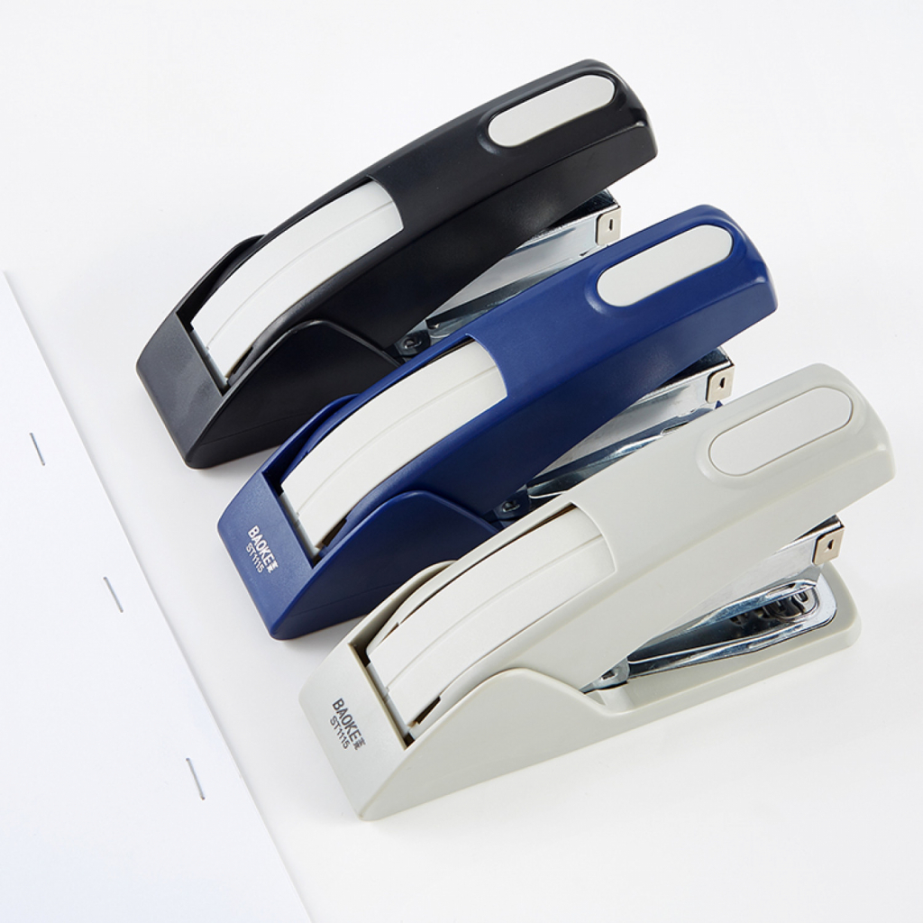 Степлер Baoke пластиковий, 25 аркушів, скоби №24/6, 26/6, асорті (STAP-BAO-ST1115) - зображення 2