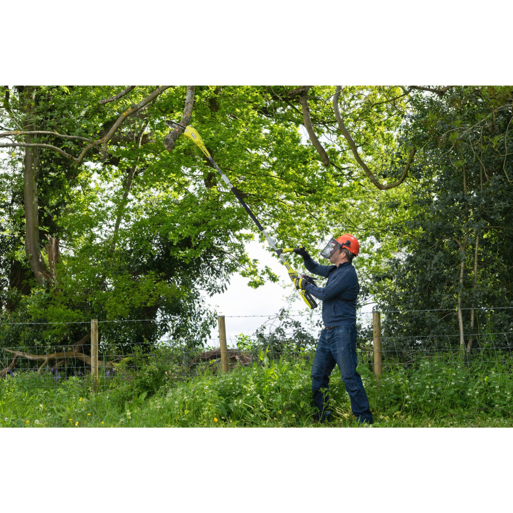 Ланцюгова пила Ryobi висоторіз RY36PP25A-0 36V, MAX POWER, шина 25см, 3м, 4.3кг (без АКБ та ЗП) (5133005786) - зображення 9