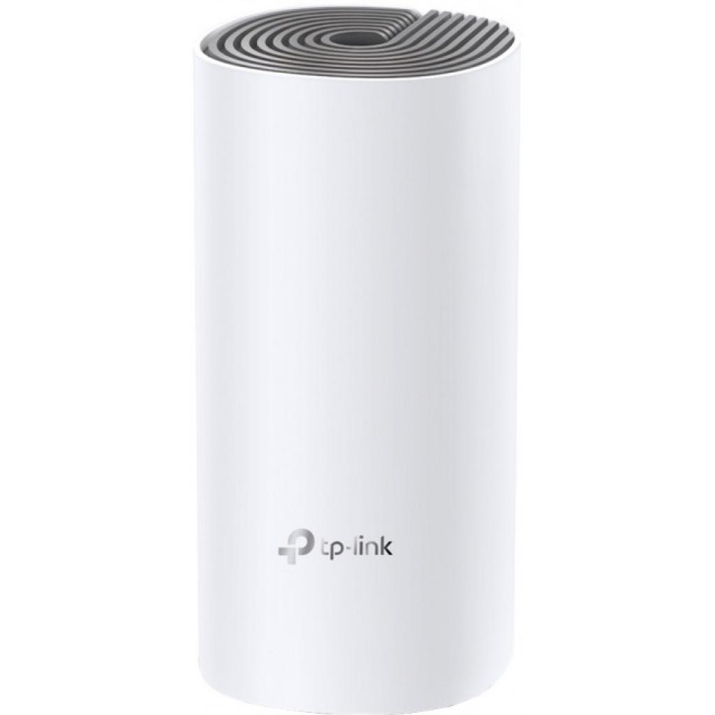 Точка доступу Wi-Fi TP-Link DECO E4 1 pcs AC1200, 2xFE LAN/WAN, MESH, MU-MIMO, Beamformi (DECO-E4-1-PACK) - зображення 1