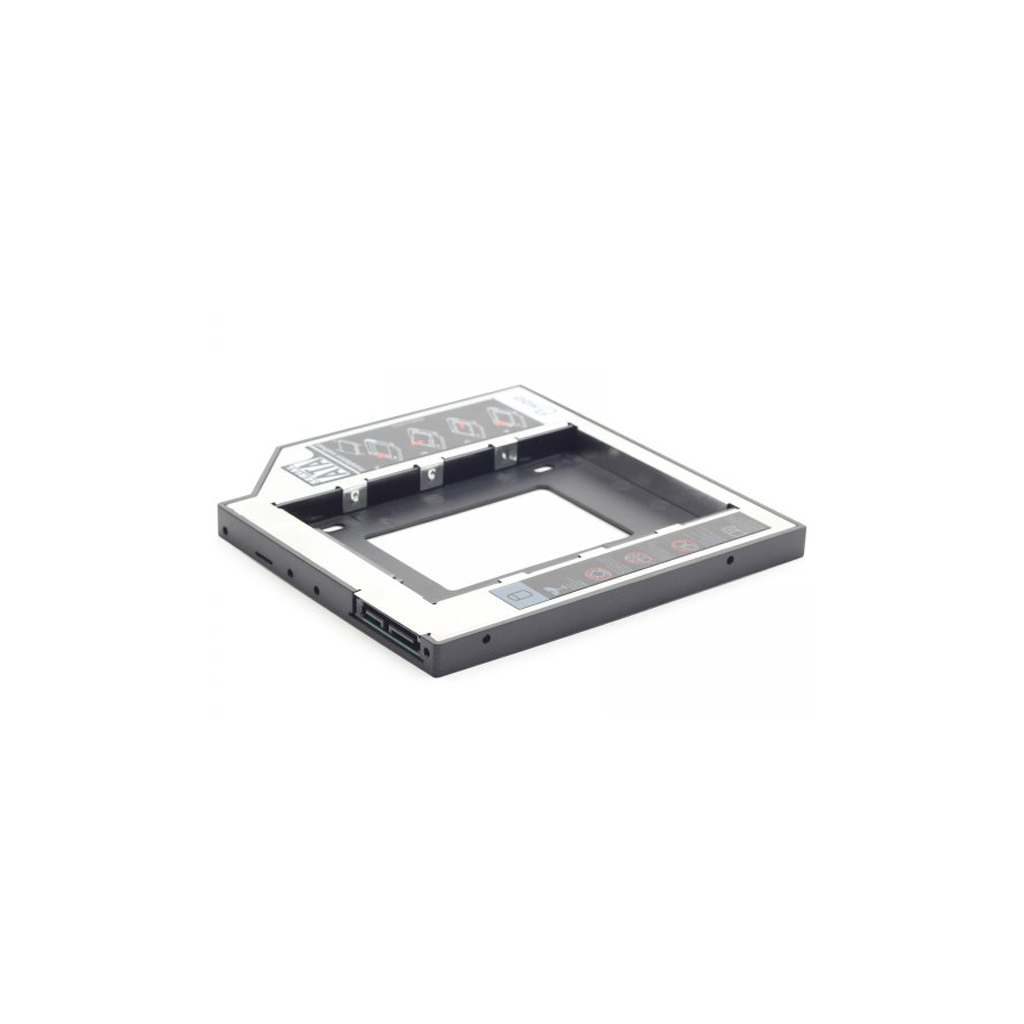 Фрейм-перехідник Gembird 2.5" HDD/SSD to laptop slim 5.25'' bay (MF-95-01) - зображення 1
