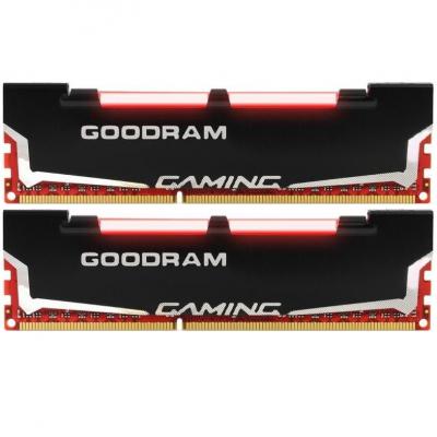 Модуль пам'яті для комп'ютера DDR3 16GB (2x8GB) 2400 MHz Led Gaming Goodram (GL2400D364L11/16GDC) - зображення 1