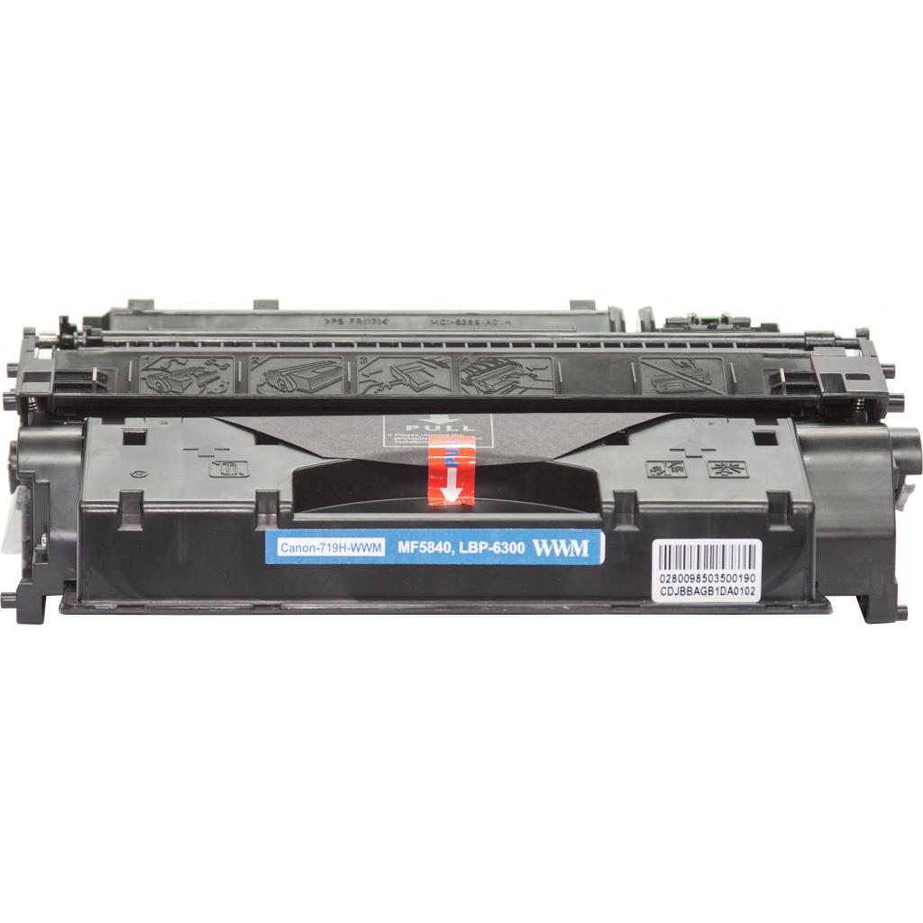 Тонер-картридж WWM Canon MF5840, LBP-6300 Black (Canon-719H-WWM) - изображение 2