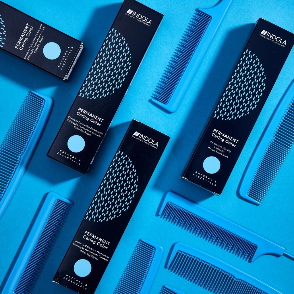 Фарба для волосся Indola Permanent Caring Color 1.0 - Чорний (4045787934304) - зображення 5