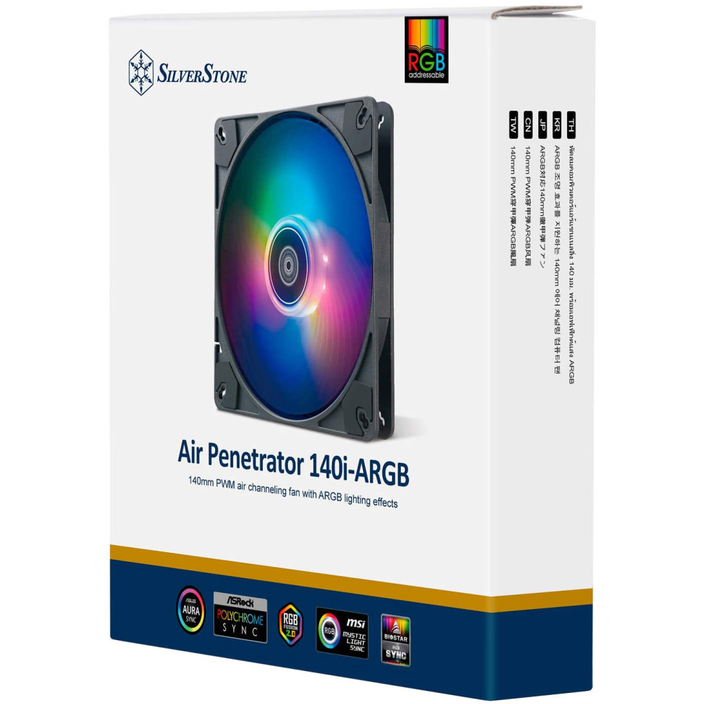 Кулер до корпусу Silver Stone SST-AP140I-ARGB - изображение 12