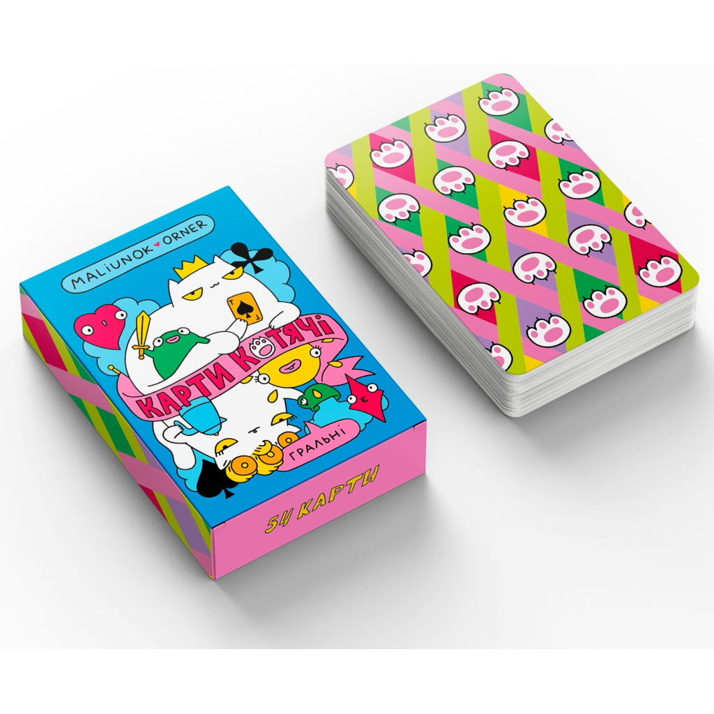 Гральні карти Orner Maliunok. Карти котячі (orner-2765) - зображення 7