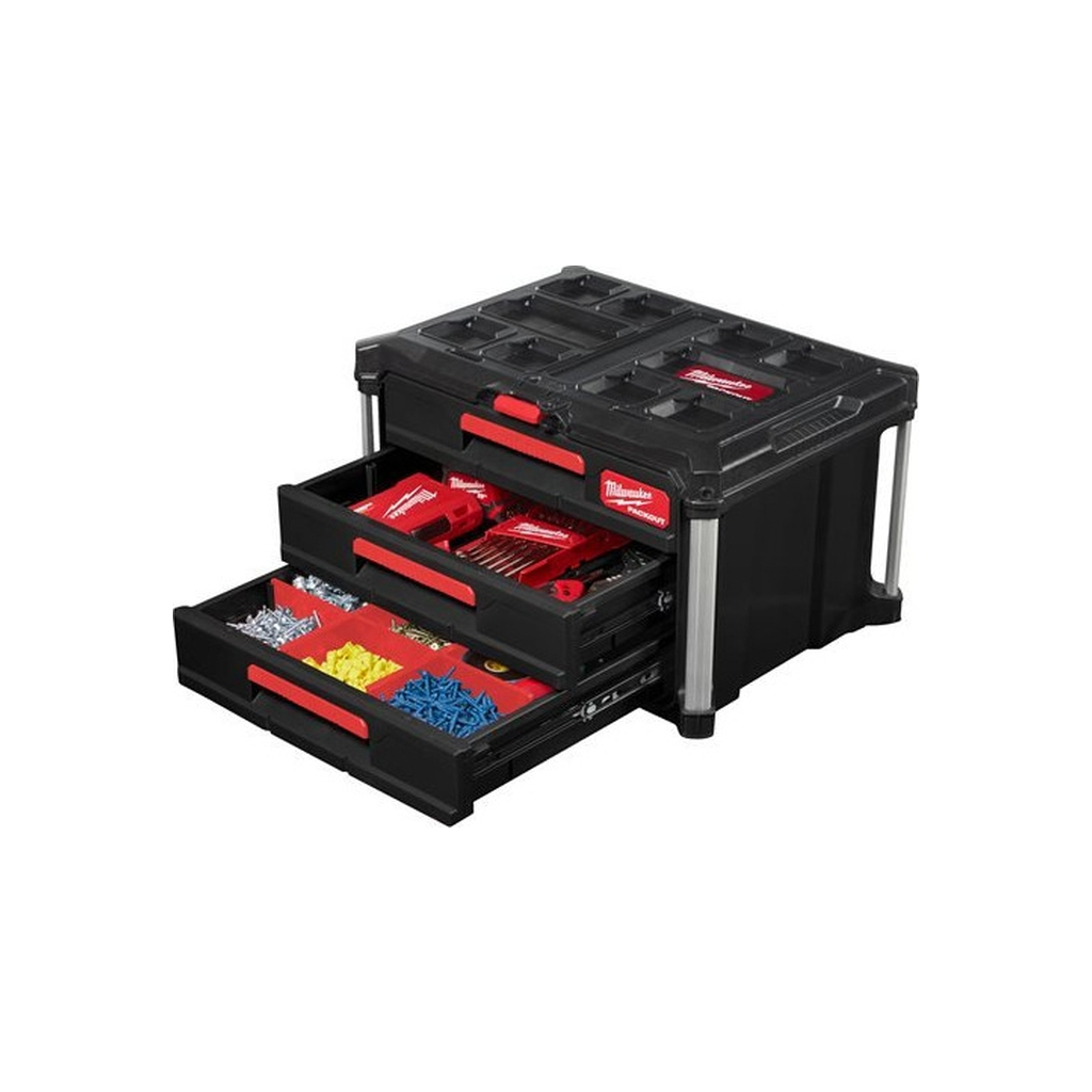 Ящик для інструментів Milwaukee PACKOUT з 3-ма висувними відсіками (4932472130) - зображення 5