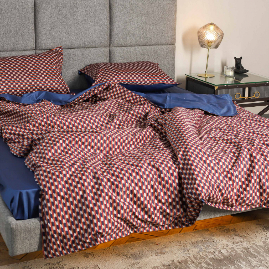 Постільна білизна Viluta Сатин Єгипетська бавовна 08 євро (08_EX_ev) - зображення 6